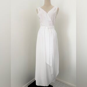Vince Elegant White Sleeveless Dress, size S/P